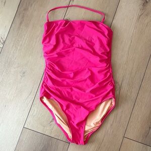J Crew swimsuit size M in hot pink